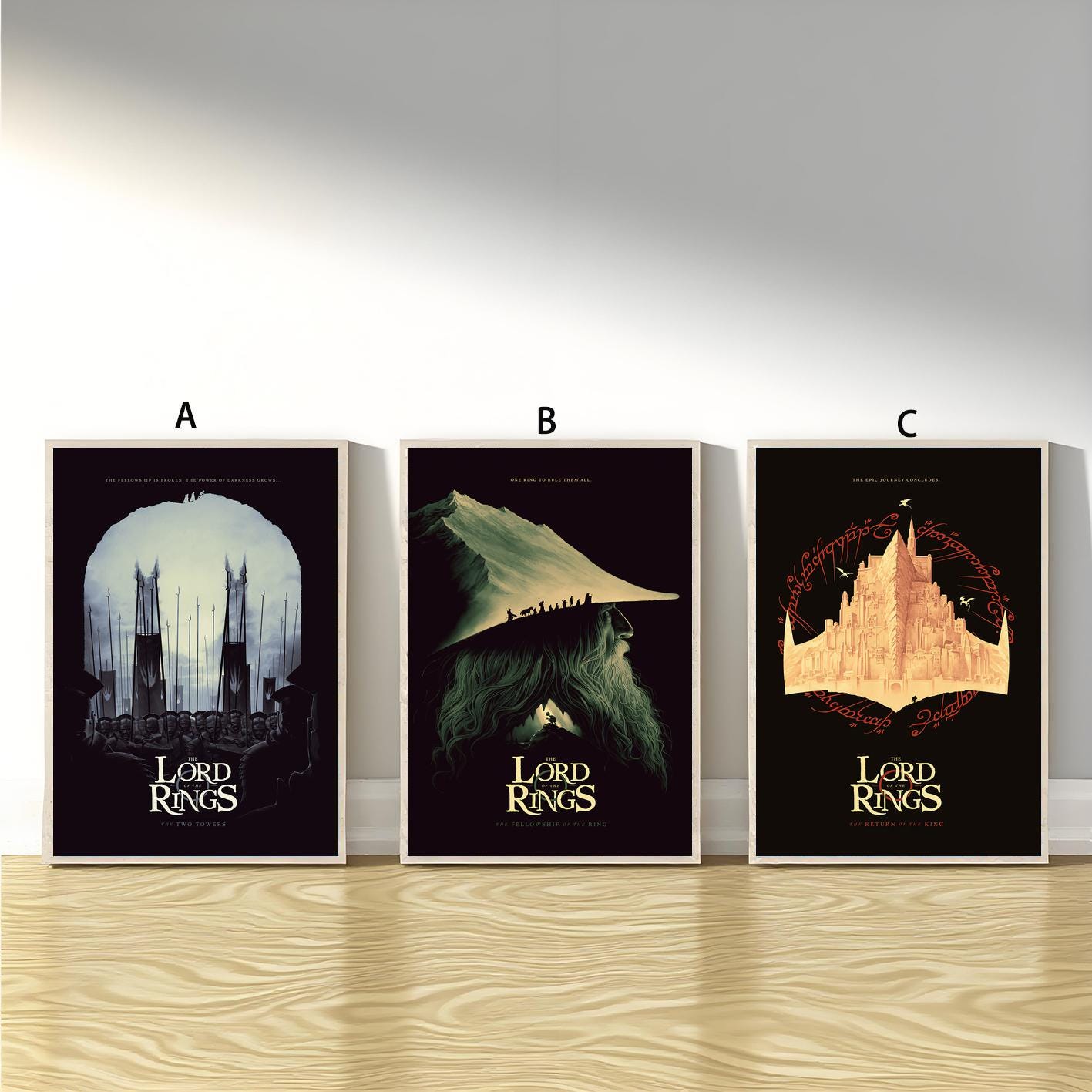 Lord of the Rings (Engels) Poster 60 x 90 cm Wanddecoratie