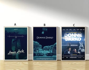 Donnie Darko Movie Poster Canvas Wall Art Picture Family Home Bedroom Decor