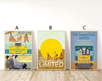 The Darjeeling Limited Colour Palette Print | Alternative Movie