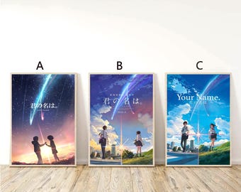 Your Name Poster Canvas Art Home Decor