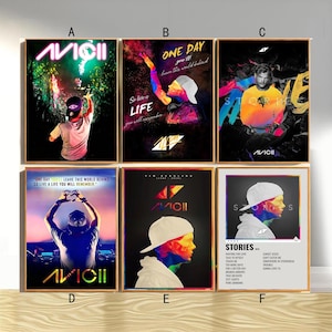 Avicii Dj Poster - Etsy