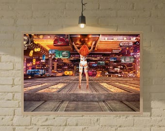 The Fifth Element Movie Poster Canvas Art Home Decor