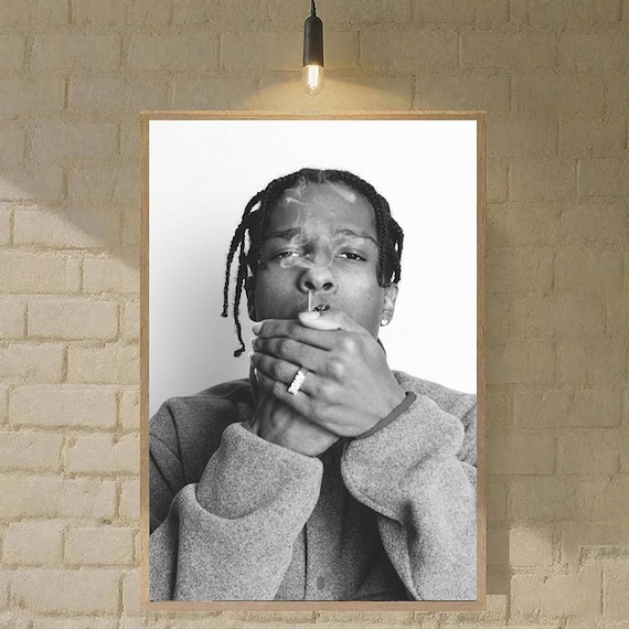 Asap Rocky Poster Canvas Art Print - Family Home Decor