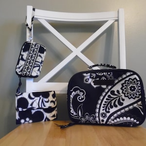 Vera Bradley Wallet Wristlet Lunchbox Set - Retired Prints