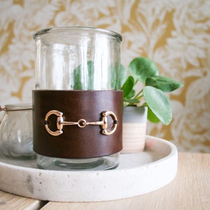 Equestrian Candle holder - Horse Home decor - Horse bit candle holder - Equestrian decor