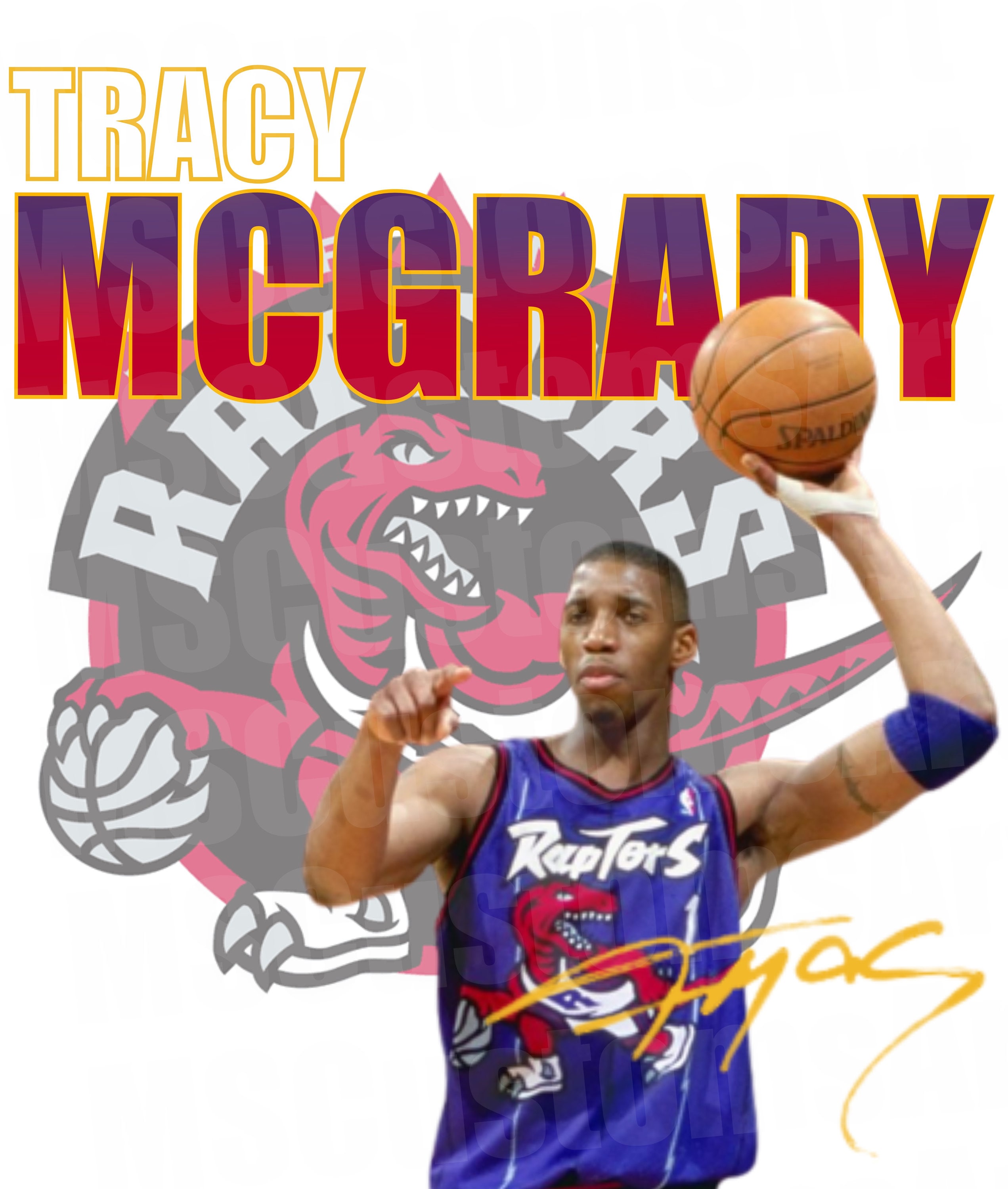 tracy mcgrady graphic tee