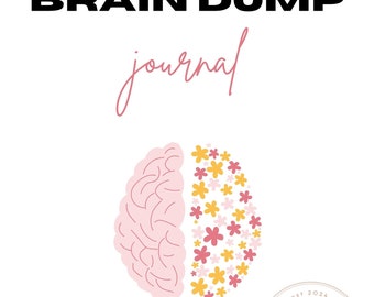 Brain Dump Journal | Wind Down Journal | Brain Dump | To Do | Priority Journal