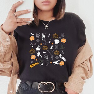 Halloween T-Shirts, Little Things Tee, Cute Halloween Shirt for Women, Cute Teacher Halloween T-Shirts, Mom Halloween T-Shirts, Fall Shirt