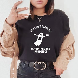 Funny Shirt, Fall Shirt, Halloween Shirt, Sarcasm T-Shirt, Halloween Funny Party T-Shirt, Ghost Shirt, Goth Halloween T-Shirt, Goth T-Shirt