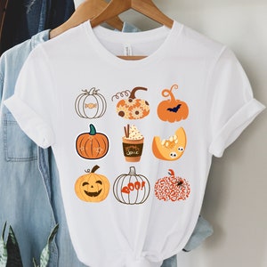 Pumpkin T-Shirt, Halloween Shirt, Fall T-Shirt, Thanksgiving Tee, Pumpkin Spice Shirt, Jack-o-Lantern Shirt, Little Things Tee, Teacher Tee