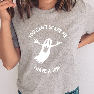 Funny Shirt, Fall Shirt, Halloween Shirt, Sarcasm T-Shirt, Halloween Funny Party T-Shirt, Ghost Shirt, Goth Halloween T-Shirt, Goth T-Shirt