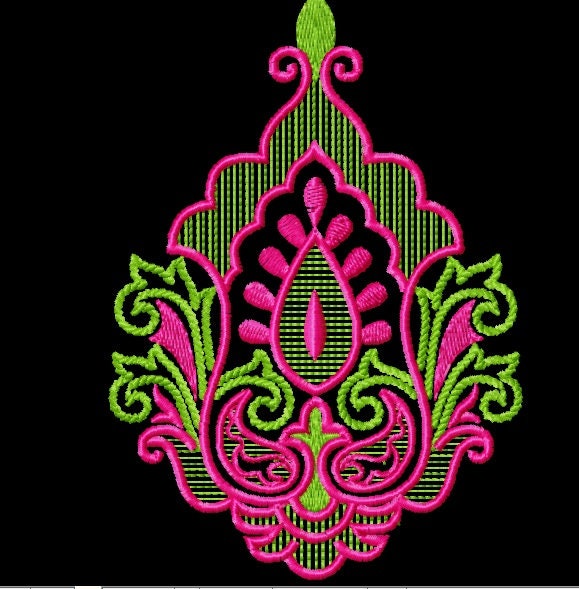 FLORAL EMBROIDERY Digital Design for Embroidery Machines - Etsy