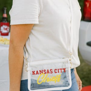 Kansas City | Chiefs | Crossbody Bag | Stadium Approved | Chiefs Merch