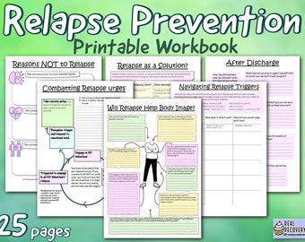 Relapse Prevention Workbook - Eating Disorder Recovery