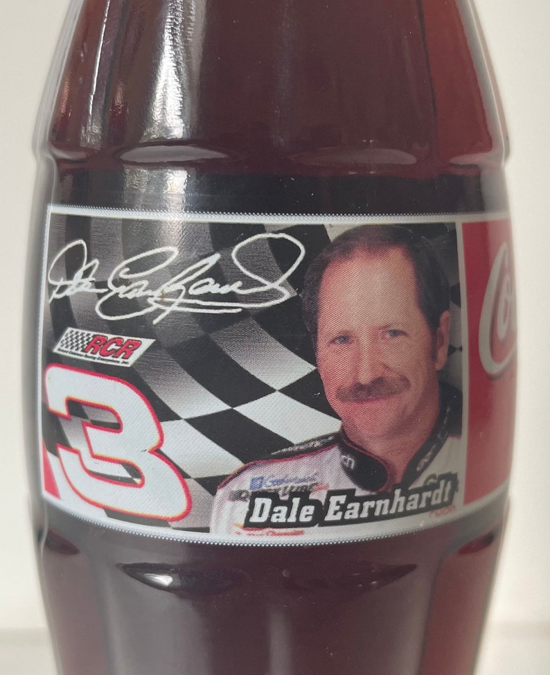 Vintage Dale Earnhardt Coke Bottle Etsy Canada