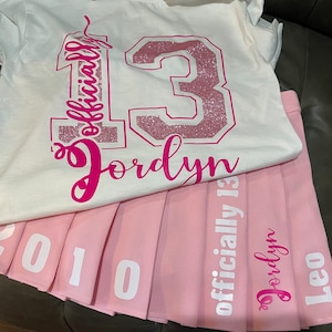 Unicorn 13th Birthday Outfit, 13th Birthday Girl Shirt Unicorn 13th Birthday Outfit, 13th Birthday Girl Shirt