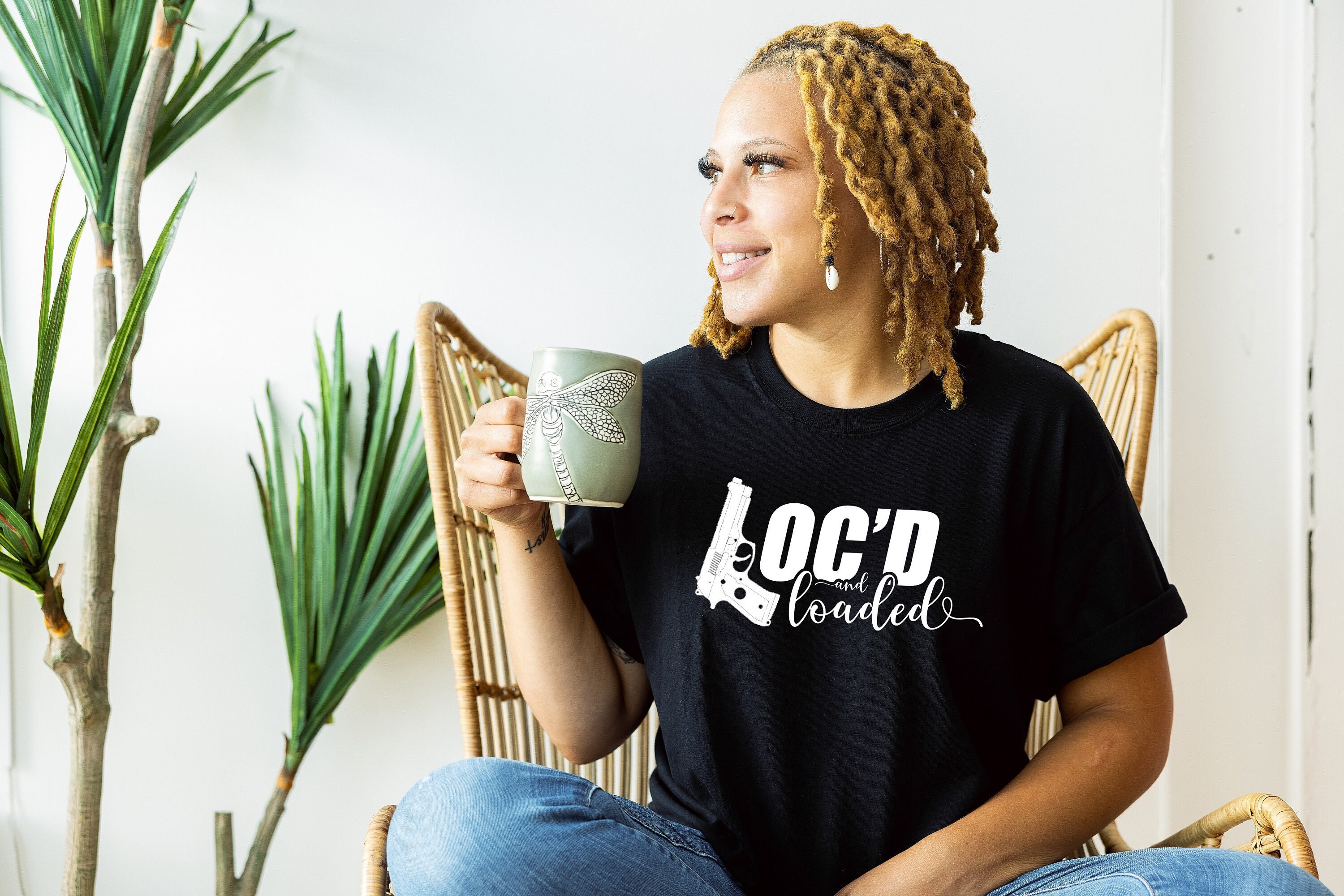 Loc'd And Loaded Tshirt Loc'd And Loaded Tshirt
