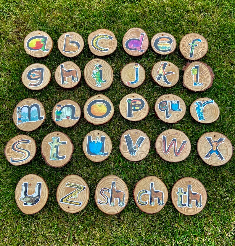 Read Write Inc Letter Logs Set 1 Sounds Phonics Resources - Etsy Hong Kong