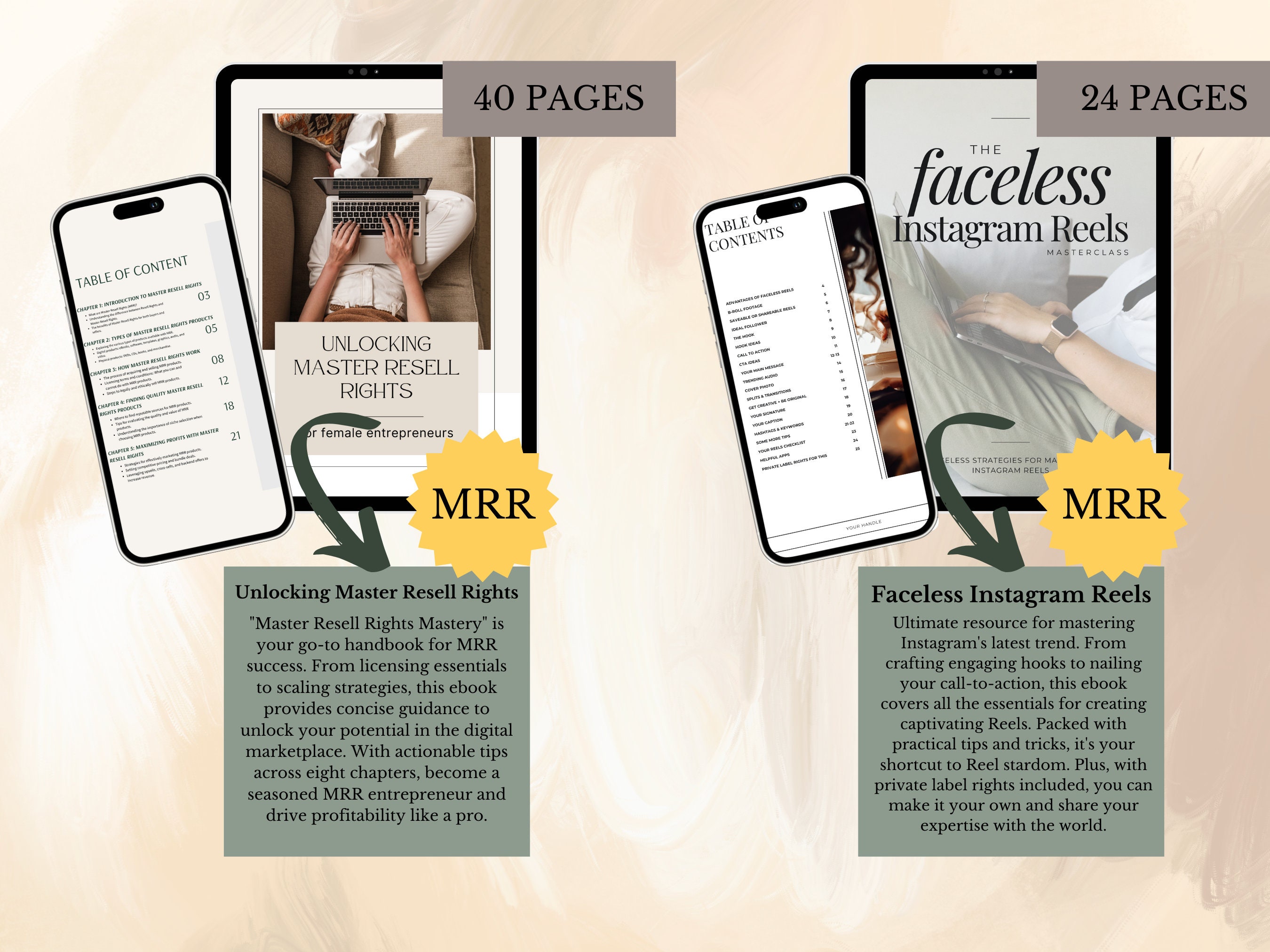 Faceless Digital Marketing Guide Bundle With Master Resell Rights ...