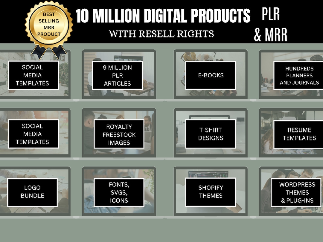 10M+ Ultimate Resell Digital Products Bundle Ideal for Passive Income ...