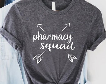Pharmacy Squad Shirt, Pharmacist Gift, Pharmacy Tech T-Shirt