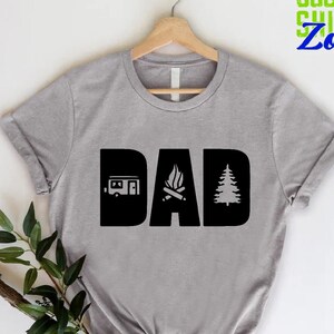 Fathers Day TShirt,Gifts For Dad,Shirts For Dad,Camping Dad Shirt,Father&#39;s Day Gift,Adventure Lover Dad Gift,Camper Dad Tee,Dad Camping Life