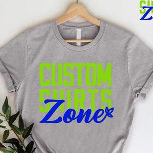 Custom Text Shirt, Personalized Custom Shirt, Customize Your Own Shirt, Custom Made Shirt, Custom T-Shirt, Matching Custom Shirts, Your Logo