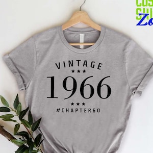 Chapter 60 Shirt, Vintage 60th Birthday Shirt for Men and Women, 60th Birthday Party Shirt, 60th Birthday Gift For Women, 60th Birthday image 1