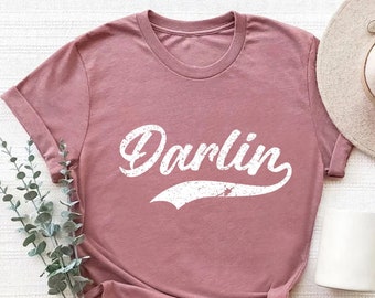 Darlin Shirt, Darlin' T-shirt, Southern Shirt, Texas Tee, Western Women Tshirt, Southern Life Shirt, Country Music Lover Gift, Concert Shirt