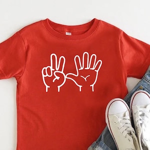 7th Birthday Shirt, Kids Birthday Shirt, Seventh Birthday Gift, 7th Birthday Outfit , Youth Birthday Party Shirt, Finger Birthday Shirt