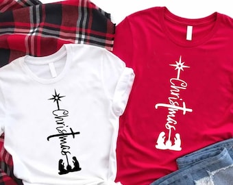 O Holy Night Shirt Cute Christmas Shirt, Christian Christmas Shirt ...