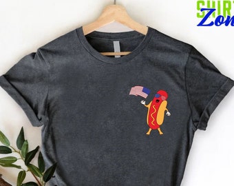 4th of July Hot Dog Shirt,You Look Like The 4th of July Tshirt,Funny American Shirt,Hot Dog Lover Gift,Freedom Shirt,Patriotic Tee