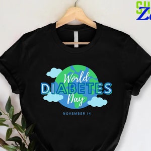 World Diabetes Day Shirt,Diabetes Awareness Month,Type 1 Diabetes Shirt,In November We Wear Blue Shirt, Pancreas Shirt, Diabetes Fighter Tee