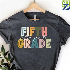 Fifth Grade Shirt,School Team Shirt,Hello 5th Grade T-shirt,Fifth Grade Squad Shirt,School Crew Shirt, First Day of School Tee, Teacher Gift