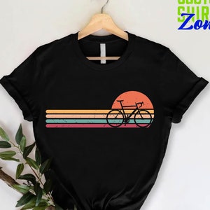 Retro Bicycle TShirt,Cycling Shirt,Vintage Shirt,Dad Sport Tee,Mountain Bike Shirt,Gift for Father,Bike Lover Gift,Dad Bike Shirt,Father Day
