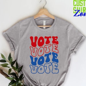 Vote T-shirt,Gift for Voter,Election 2024 Tee,Democrat Vote Shirt,Republican Vote Tee,Election Day Tee, Political Shirts,Voting Tshirt