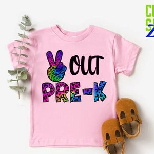 Pre-K Kids Shirt,School Toddler Tee,Peace Out Pre-K Shirt,Hello Preschool Squad,Back To School Kids Shirt,Preschool Shirt,Pre-k Shirt