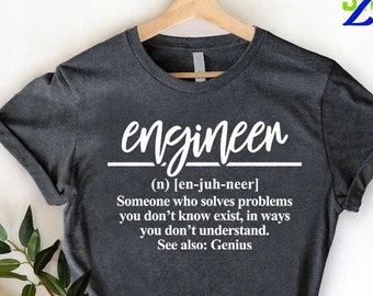 Funny Mens Engineering Shirt, Engineer Gift, Birthday Shirt for Engineers, Software Shirt, Computer Engineer Shirt, Engineer Student Shirt