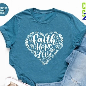 Our Love Our Hope Catholic Shirt,Catholic Apparel for Prayer Women,Christian Mom Gift, Faith Tee,Mary Mother of God, Solemnity of Mary Shirt