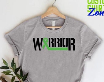 Lymphoma Cancer Warrior Shirt,Lymphoma Awareness Shirt,Lymphoma Cancer Gifts,Green Ribbon Shirt,Lymphoma Survivor Shirt,Lymphoma Support Tee