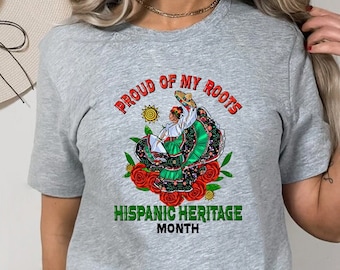 Hispanic Heritage Month Shirt,Hispanic Tshirt,Mexican Shirt Women,Spanish Tee,Mexico Shirt,Hispanic Month Gift,Latina Tee,Hispanic Heritage
