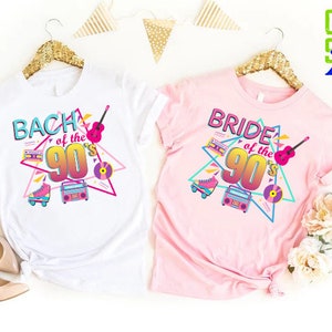 90s Wedding Party Shirt,90s Bride Shirt,90s Bach Shirts,Retro Bachelorette Shirts,90s Theme Bachelorette Party,Girls Tee,Friend Party Shirts image 4