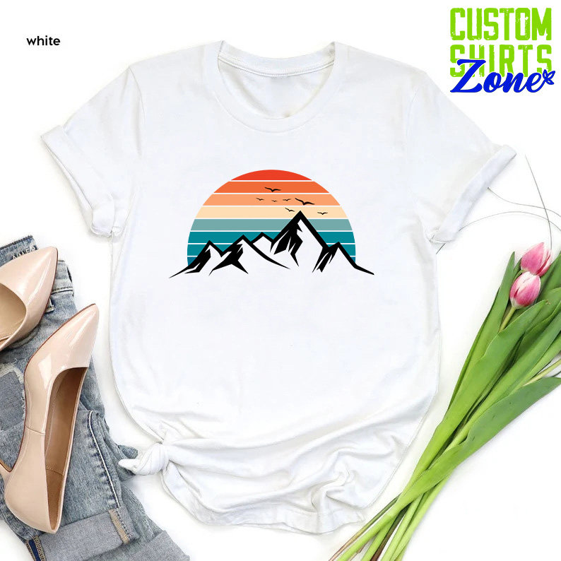 別注】MOUNTAIN RESEARCH Party Hike Shirts Wander More T Shirt