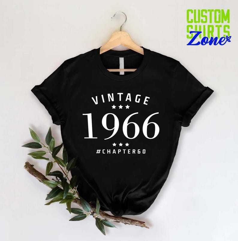 Chapter 60 Shirt, Vintage 60th Birthday Shirt for Men and Women, 60th Birthday Party Shirt, 60th Birthday Gift For Women, 60th Birthday image 6