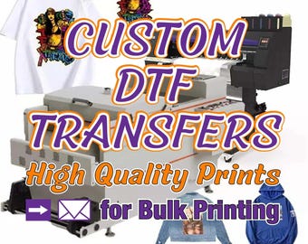 Custom Dtf Transfers, Dtf Wholesale Transfer,Dtf Transfers Ready for Press,Dtf Gang Sheet,Direct to Film Transfer,Personalized Heat Transfer