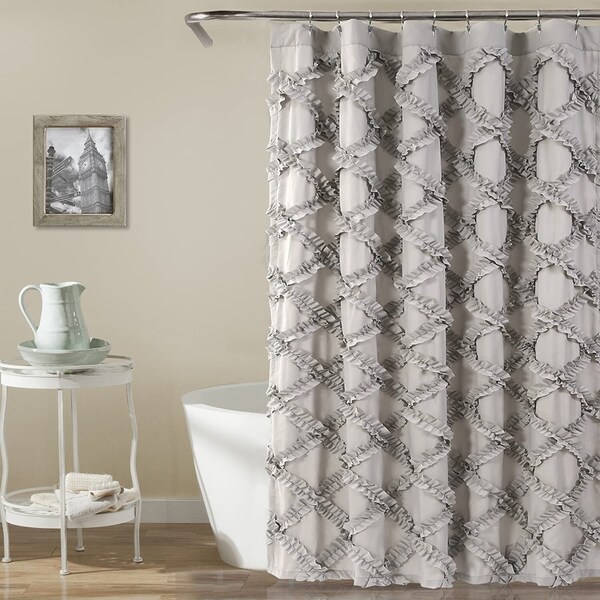 Ruffle Shower Curtain Etsy