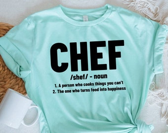 Chef shirt, Chef Noun Shirt, Funny Chef shirt, Cooking Class Shirt , Chef Gifts, Funny Chef T-Shirt, Cooking Lover Shirt