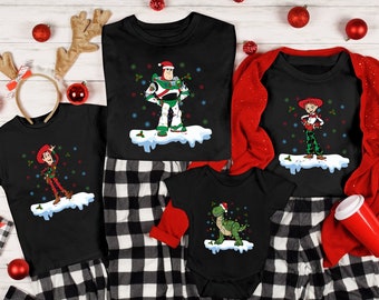Personalized Disney Toy Story Christmas shirts, Christmas Family Matching Shirts, Christmas Group Shirt, Custom Disney Pixar Xmas shirt