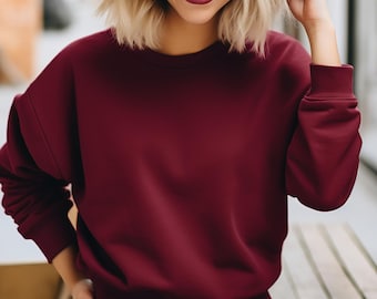 Blank Gildan Sweatshirt, Gildan Heavy Blend Blank Hoodie, Warm Hoodie for Everyday Casual Wear,Gift For Women Gift For Men Soft Plain Hoodie