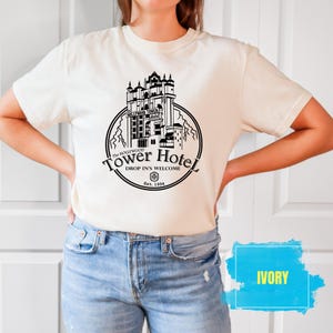 Comfort Colors The Hollywood Tower Hotel Shirt, Tower of Terror Shirt, Disney Hollywood Studios, Disney Hollywood Trip, Disney Matching Tee